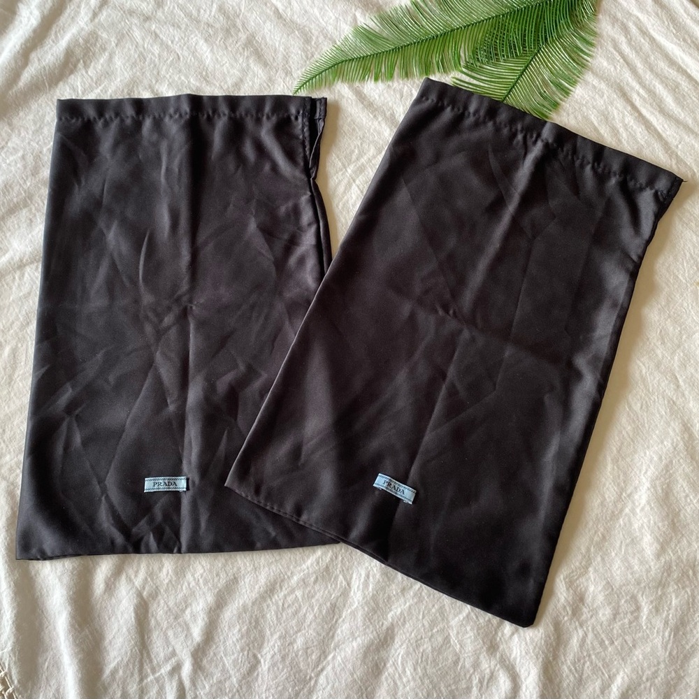 Prada Satin Dust Bags-Set of 2